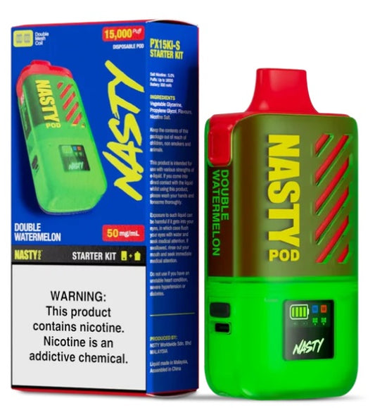 Nasty -Double Watermelon Pod Starter Kit PX15Ki-S 15000Puff