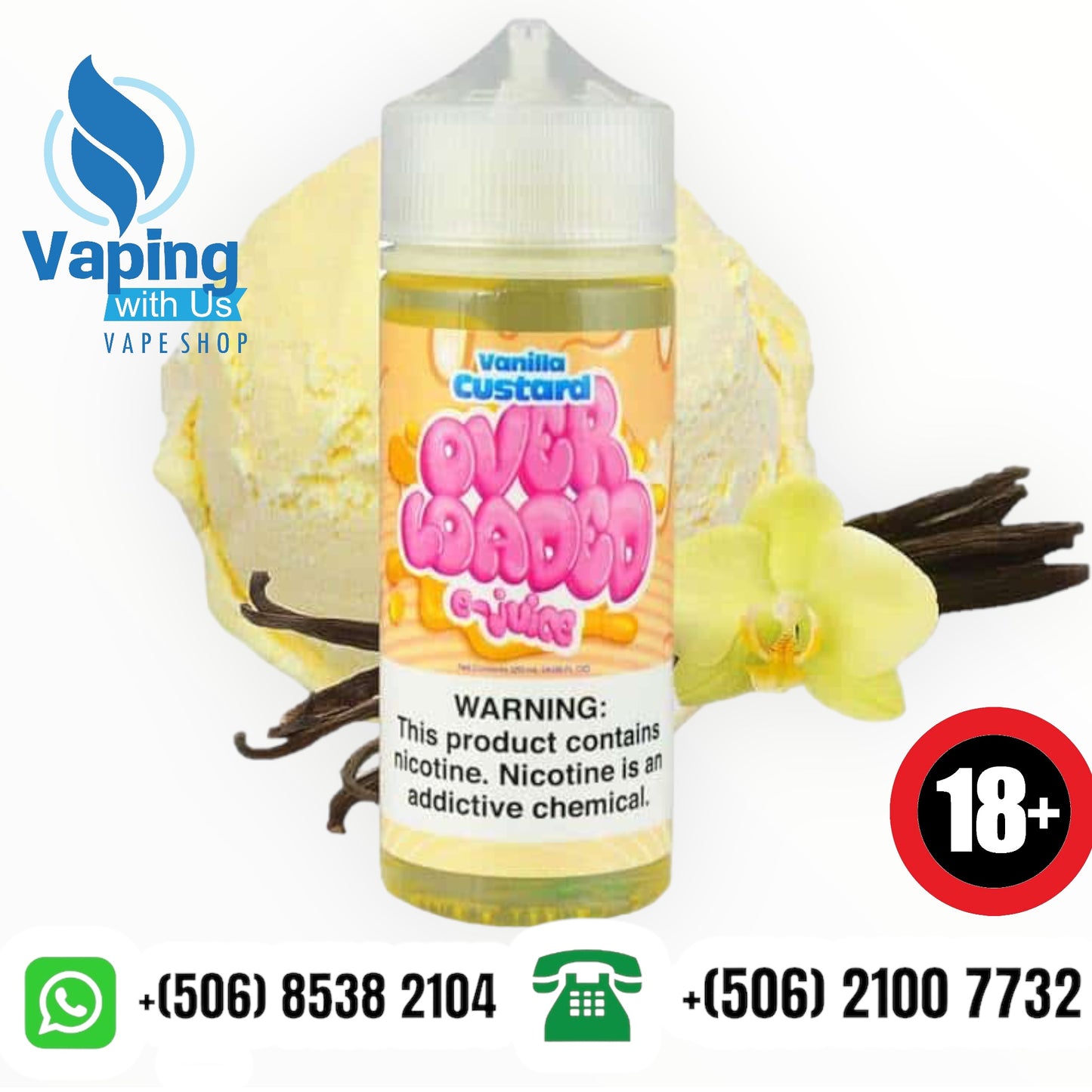 Loaded By Ruthless Vanilla Custard 120ml